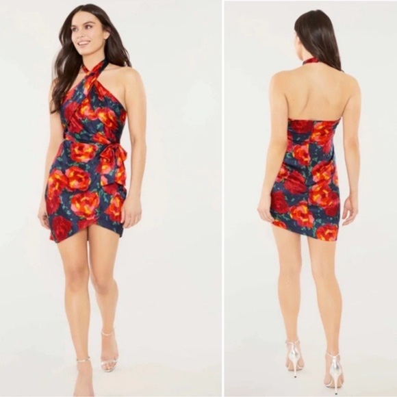 Cinq a Sept Trini Silk Flower Dress NWT - Picture 2 of 7